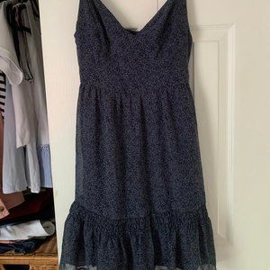 Blue Hollister Floral Dress